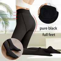 Pure black-full feet